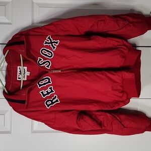 Vintage Majestic Authentic Red Jacket